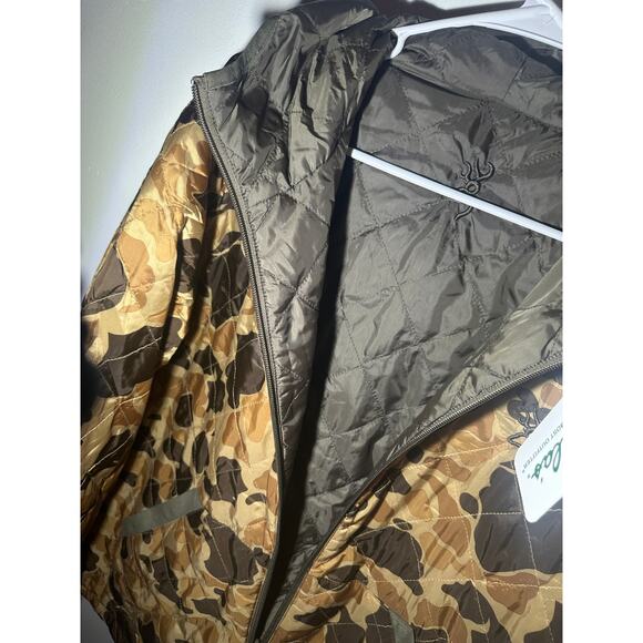 Men’s Reversible Camo Jacket Quilted Puffer Hunting Outdoor Coat NWT - Picture 5 of 7